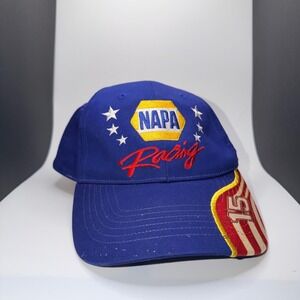 NAPA Racing Michael Waltrip 15 Baseball Hat Adjustable Blue NASCAR Cap